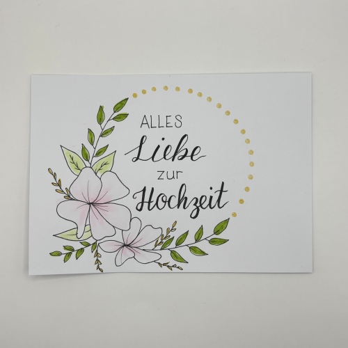 Hochzeit Blumenkranz